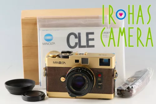 Minolta CLE Gold Limited + M-Rokkor 40mm F/2 Lens With Box #57647 L7