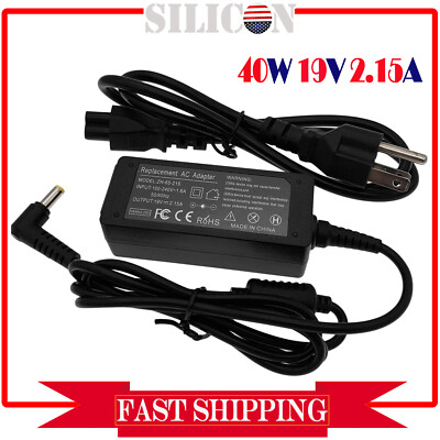 19V 2.15A AC Adapter For Acer Mini PC 11.6' Netbook Charger Power Supply Cord