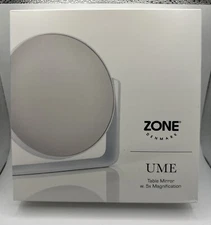 Zone Denmark Table Mirror Ume Cosmetic Mirror Mirror 5x Magnification White