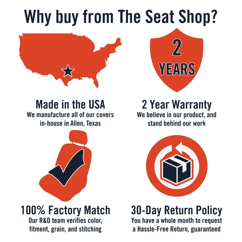 Ford Excursion Eddie Bauer 2005 parte inferior del conductor cubierta de asiento de cuero - negro y tostado Foto 3 de 4