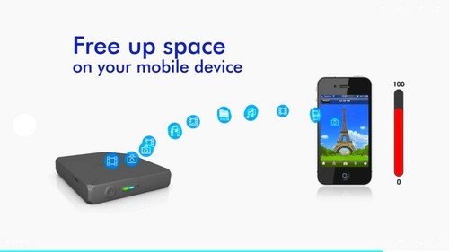 LaCie Fuel 2TB Portable Mobile Storage with Own Wi-Fi Hotspot (Limited Edition) - Picture 5 of 17