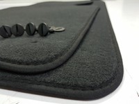 FußMatten Set FüR BMW 5Er E39 Beste QualitäT Velours 2 TLG+4 Befestigung