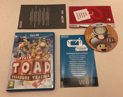 Captain Toad: Treasure Tracker Nintendo Wii U Boxed PAL