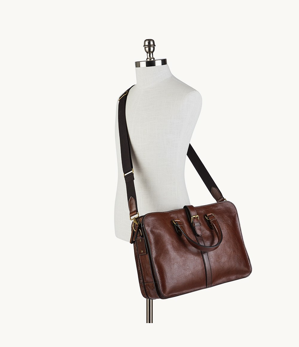 Fossil Greenville Top Zip Workbag MBG9536212 eBay