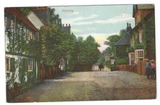 OLD POSTCARD 1900's - READING - SONNING STREET SCENE