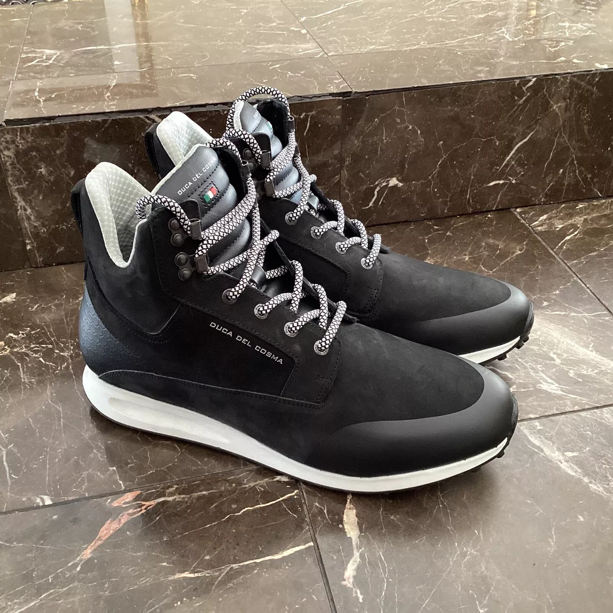 RARE Duca del Cosma Mens Stanford Winter Golf Shoes Boots Size 13