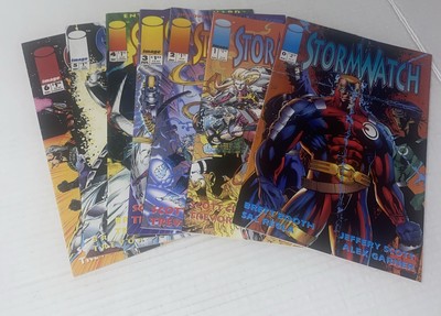 1993 StormWatch 7 LOT #0-#6 Image 1st Series Vintage Comic Books