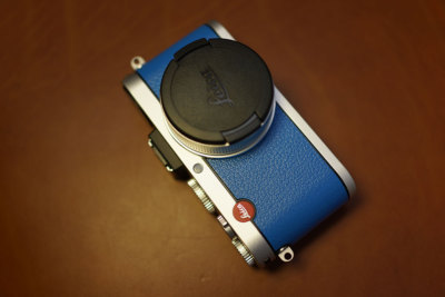 Leica X1 / X2 / X-E  Real leather skin / film  - Arte di mano -