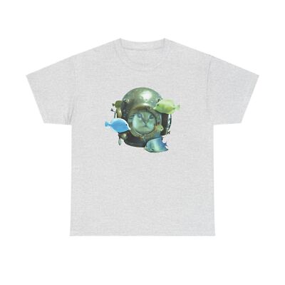Pop Art Tee 20,000 Purrs under the Sea Crazy Cat Lady Gildan Cotton T-Shirt