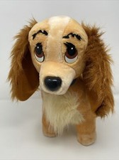 Disneyland Walt Disney World Lady And The Tramp 19" Lady Plush Dog