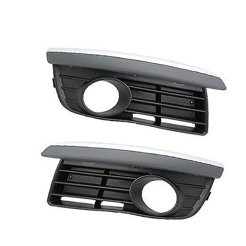 Kit de bisel de cubierta de luz antiniebla para parachoques delantero para Volkswagen Jetta V MK5 2006-2011 Foto 2 de 4