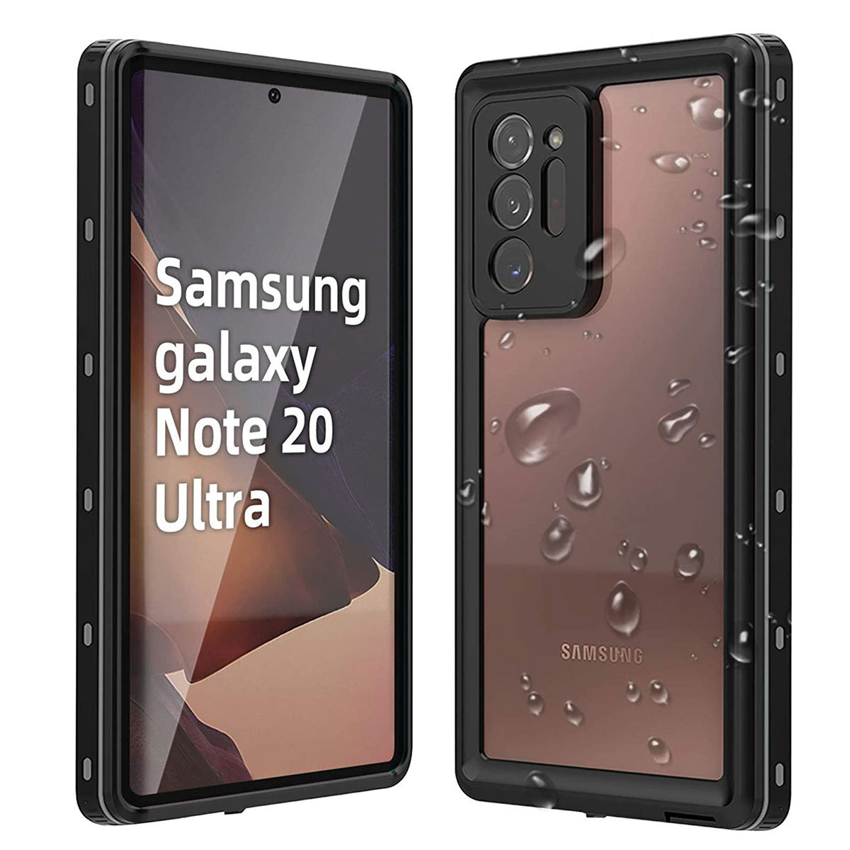 Case for Samsung Galaxy Note20 Ultra Waterproof Dust Shockproof