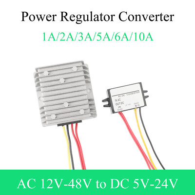 AC-DC Power Converter AC 12C-48V to DC 5V-24V Buck Converter Transformer Module