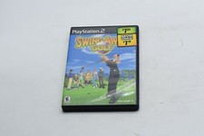 SWING AWAY GOLF PS2 Playstation 2 COMPLETE w/ Case & Manual - FREE SHIP
