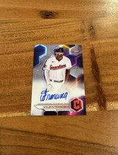 Welbyn Francisca 2023 Topps Bowman's Best Chrome Autograph Auto Rookie NRMT+