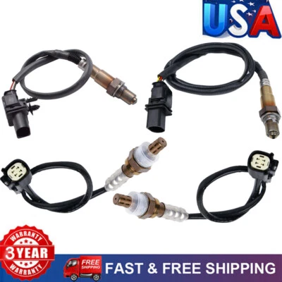 4x Sensor de oxígeno arriba+abajo para Ford F-150 3,5 L V6 turboalimentado 2011 2012 2013 2014 Foto 1 de 4