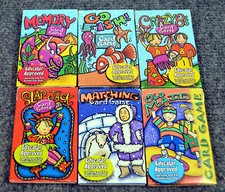 6 New Bicycle Educator Approved Card Games-small children learning-Home School