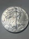 2016 1 Oz Silver American Eagle BU Cameo Gem