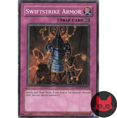 Yugioh Swiftstrike Armor GLAS-DE073 Common LP
