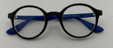 RAY BAN FRAMES ONLY EYEGLASSES RB 1561 3778 BLACK BLUE 43-20-130