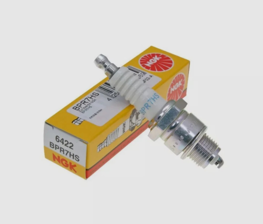 NGK Standard Spark Plugs BPR7HS 6422 QTY 3 for Snowmobile ATV Marine