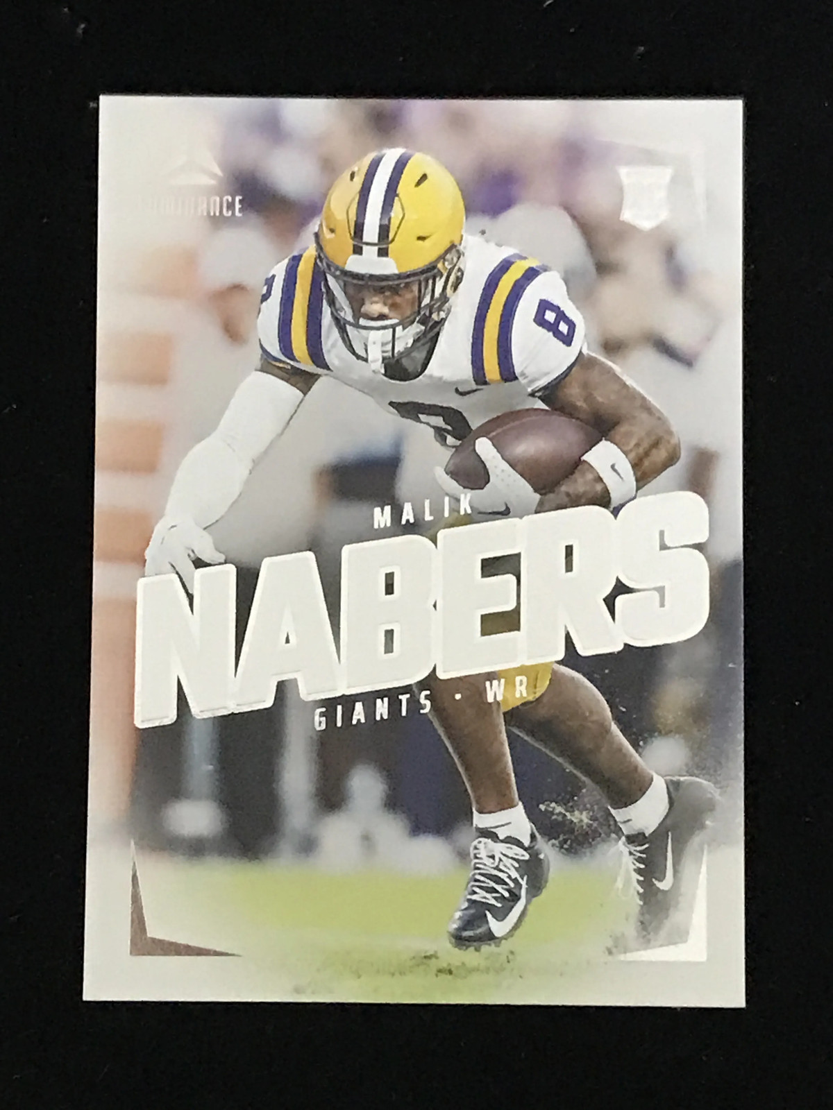 2024 Panini Luminance Rookie Base Card #109 Malik Nabers New York Giants -GL12