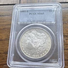 1881-S Morgan Silver Dollar $1 PCGS MS65 Business Strike San Francisco