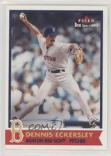 2001 Fleer Red Sox 100th Dennis Eckersley #37 HOF 0nr3