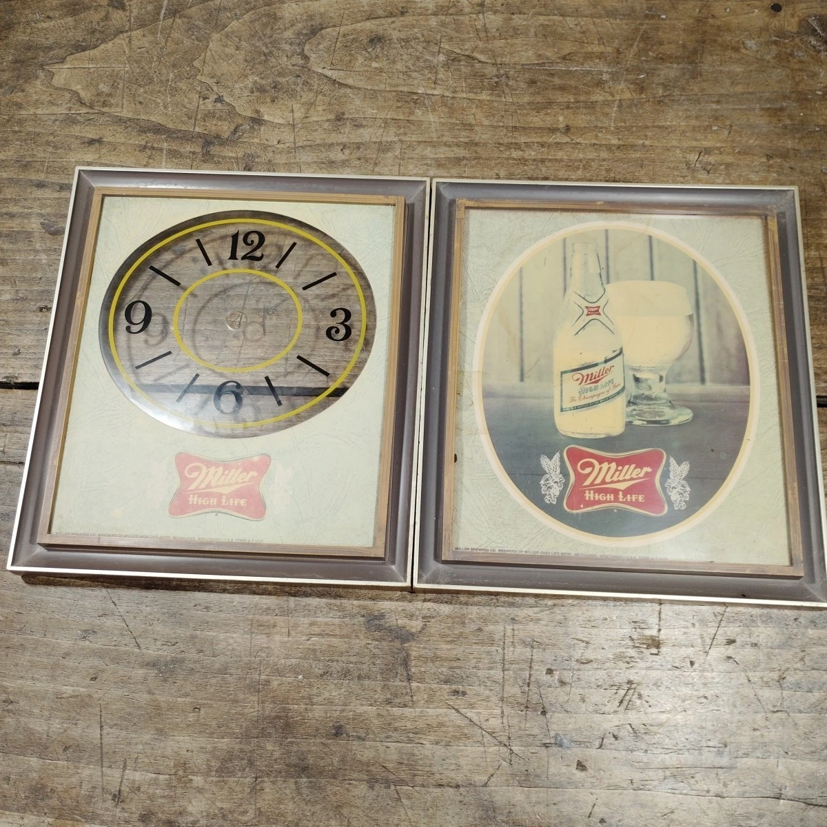 Miller High Life Clock In Collectible Miller Signs & Tins for sale