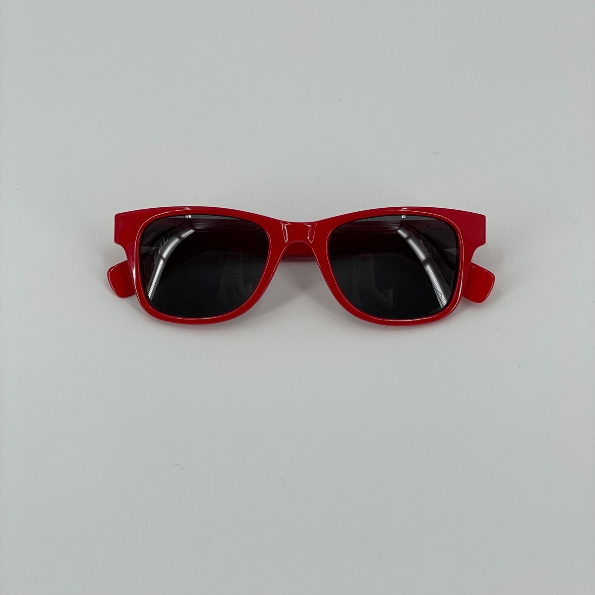 I Heart Eyewear Rons Optical Sun Archer Red Square Sunglasses Y2K Retro 2000s