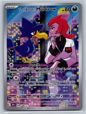 Team Rocket's Murkrow Holo Illustration Rare SV10: Destined Rivals 200/182 NM on eBay