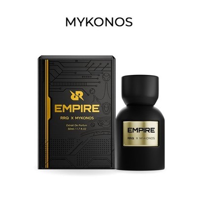 Mykonos x RRQ Empire Extrait de Parfum 50ml Citrus Tropical Woody Fragrance
