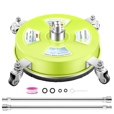 #ad 14#x27;#x27; Pressure Washer Surface Cleaner Stainless Steel Pressure Washer Attachm... $93.70