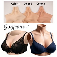 B-H Cup Realistic Breast Forms Silicone Fake Boobs For Crossdresser Drag Queen