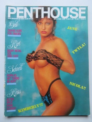 Penthouse D 6/1989, Kimberly Marshall, Jane Jones, Robin Beck, Christiane Haack