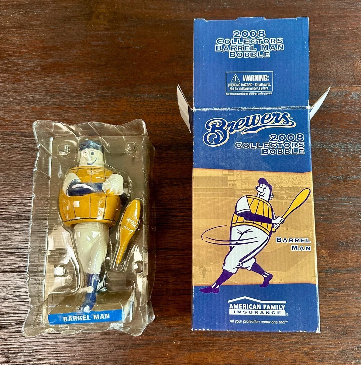 Milwaukee Brewers Unisex Adult Bobblehead Sports Fan Apparel