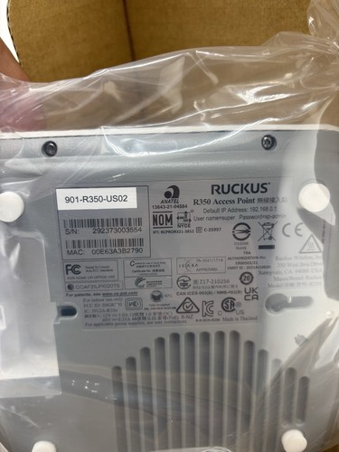 Ruckus 901-R350-US02 R350 Wireless Access Point New Open Box - Picture 5 of 5