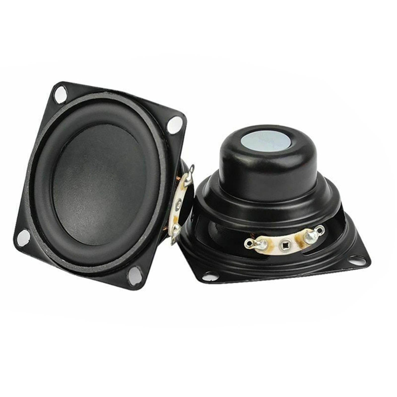 10W 2" Full Range 4ohm Universal Magnetic Speaker With Installation Space 2Pack
