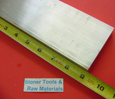 1/2" X 2" ALUMINUM 6061 FLAT BAR 9" long T6511 Solid Extruded New Mill Stock