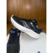 Saucony Ride 15 Womens Running Shoes Black Blue Road Athletic Sneakers Size 9