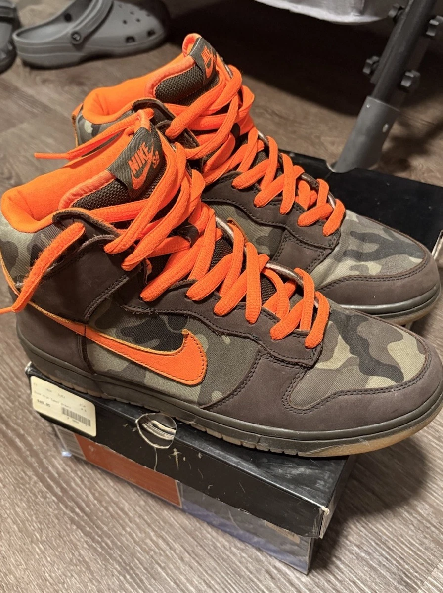 Nike Dunk High Safety Orange for Sale | Authenticity Guaranteed | eBay