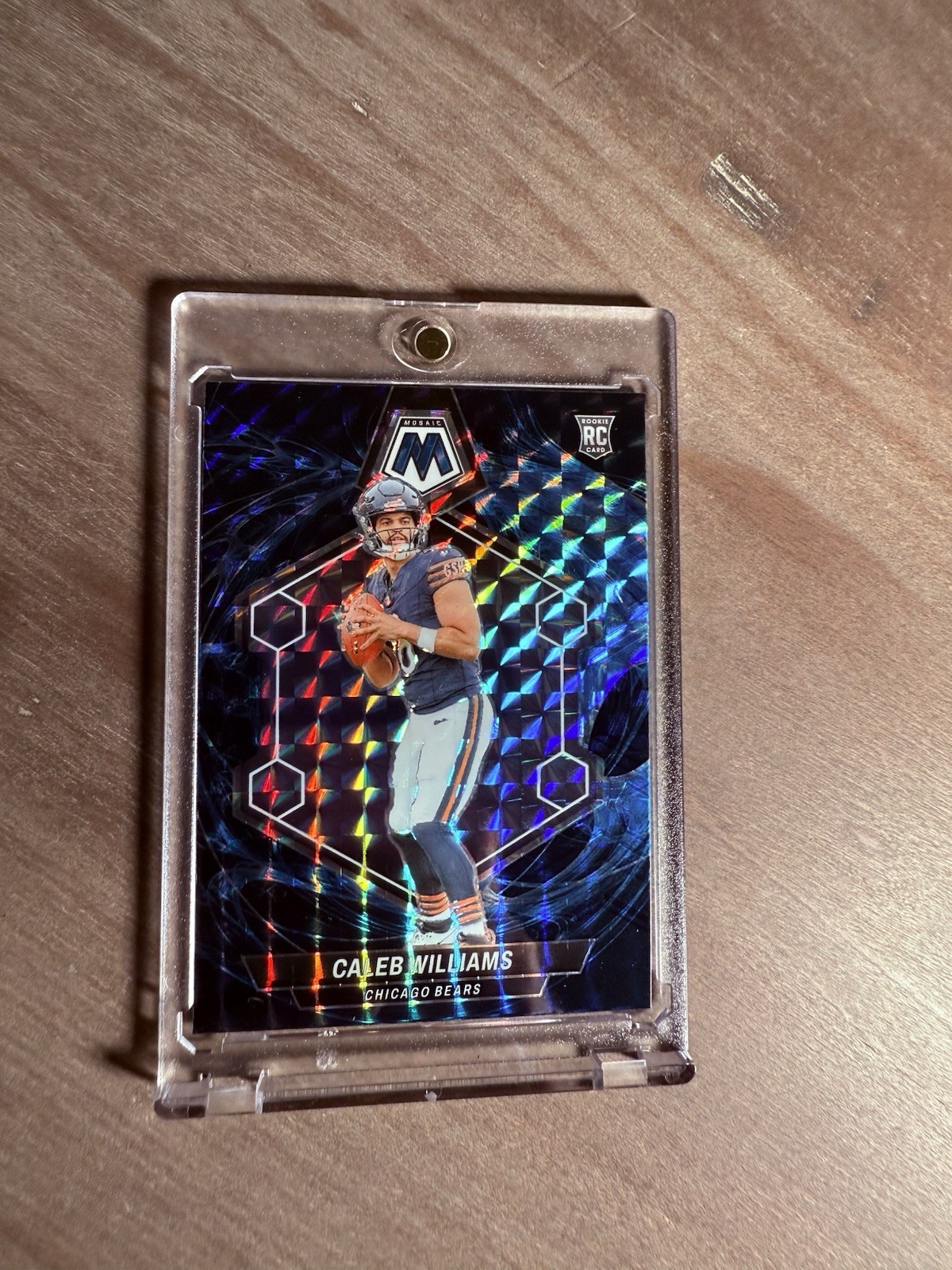 2024 Mosaic Caleb Williams Genesis Prizm RC #301 Case Hit SP Bears Rookie QB 🔥