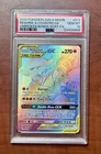 Pokemon Unbroken Bonds Reshiram & Charizard  GX #217 PSA 10