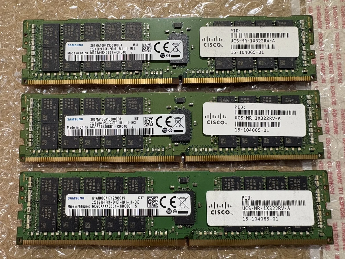 Samsung DDR4 SDRAM 32 GB Total Capacity Memory (RAM) for sale - eBay