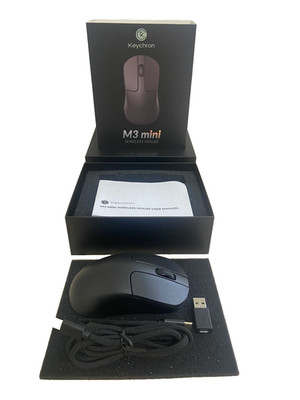 Keychron M3 Mini 8 K Wireless Mouse black New Open Box