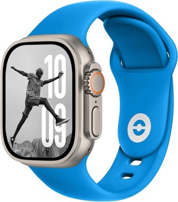 Watch Armband Ocean Blue Silikon für Ultra 2 40/44/45/49mm Serie 10 9 8 7 6