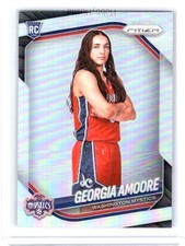 2025 Panini Prizm WNBA Georgia Amoore #103 Silver Prizm (RC)
