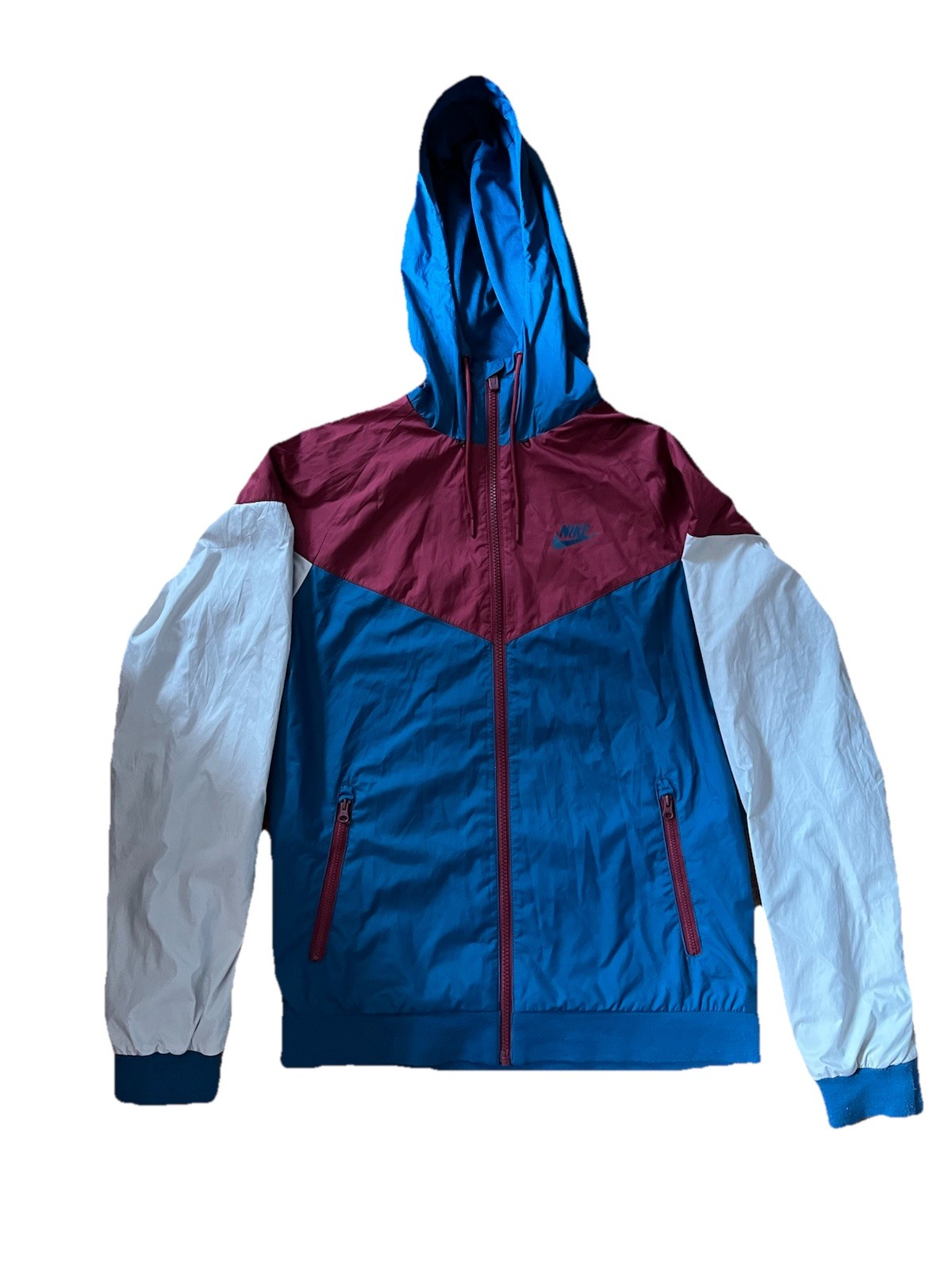 Nike Red Blue Windrunner Jacket - image 1