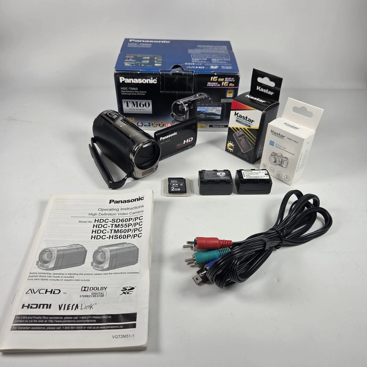 Panasonic SDXC/SDHC/SD Internal & Removable Storage Camcorders for
