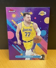 2025-26 Topps Finest Luka Doncic #81 Purple Refractor /250 Lakers Color Match